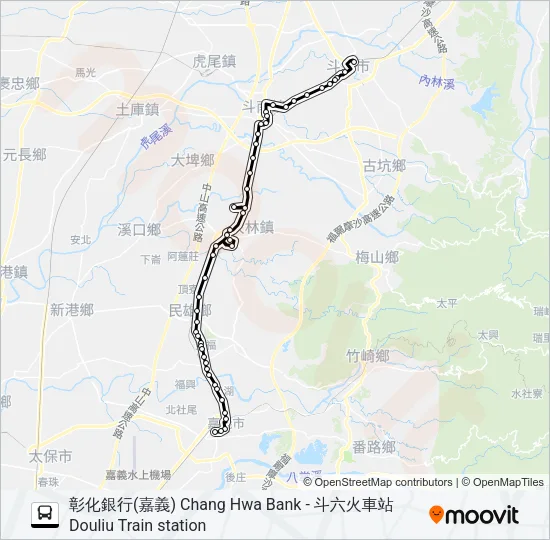 7700 Bus Line Map