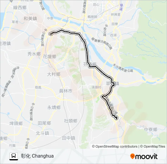 6918 Bus Line Map