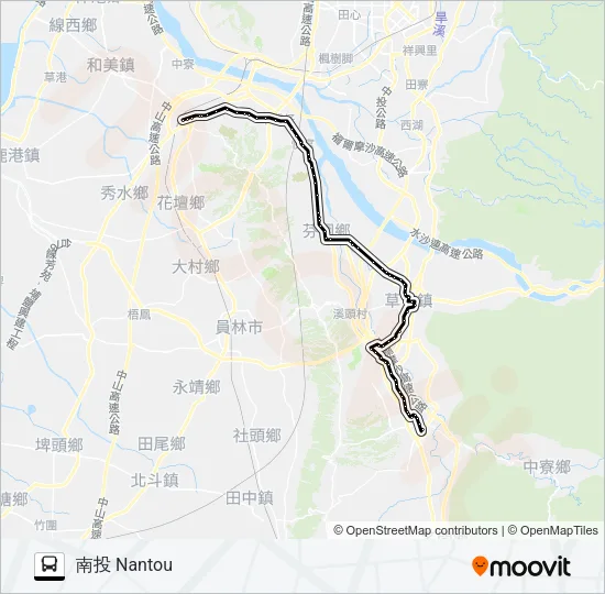 6918 Bus Line Map