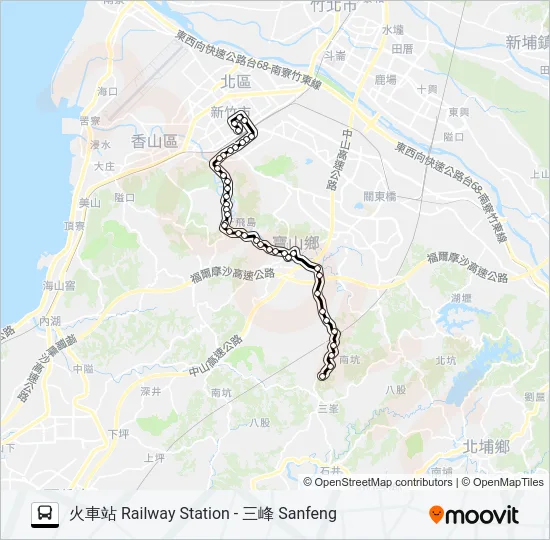 5602 Bus Line Map