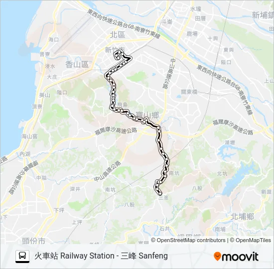5602 Bus Line Map