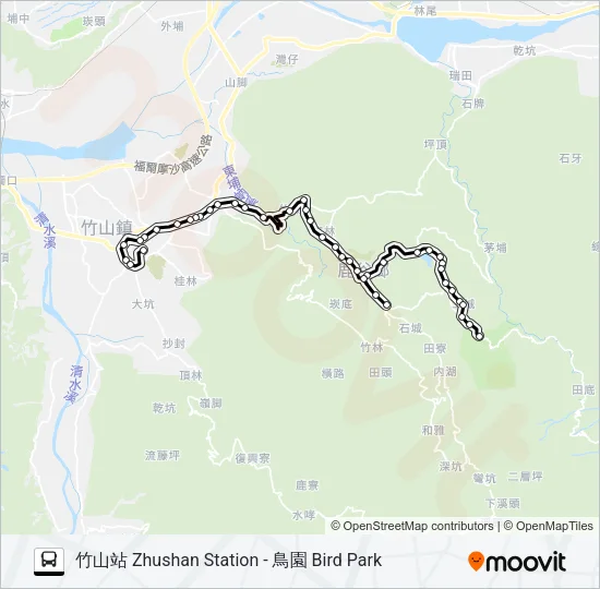 6717 Bus Line Map