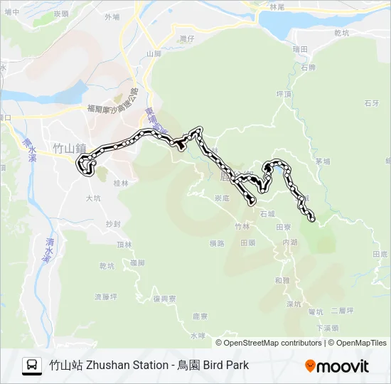6717 Bus Line Map