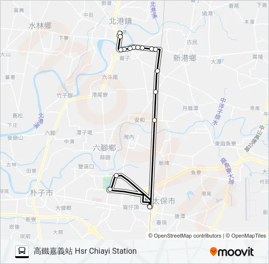 7235 Bus Line Map