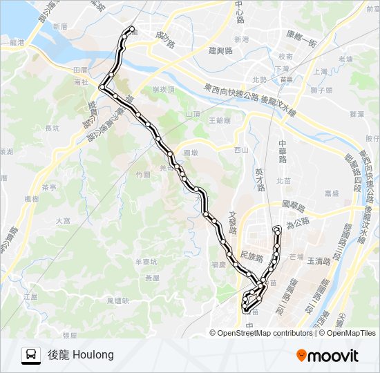 5669 bus Line Map