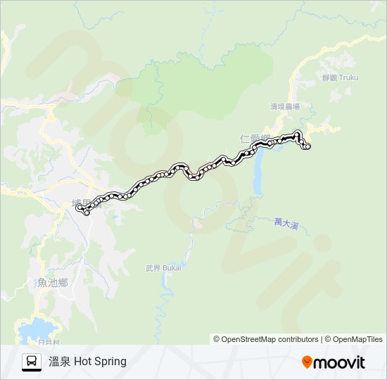 6661 bus Line Map