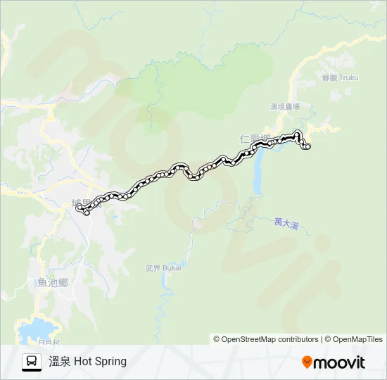 6661 Bus Line Map