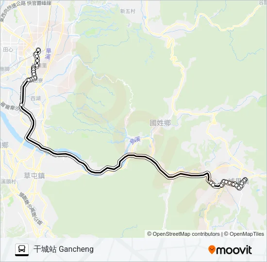 6268F Bus Line Map