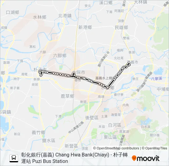 7205H Bus Line Map