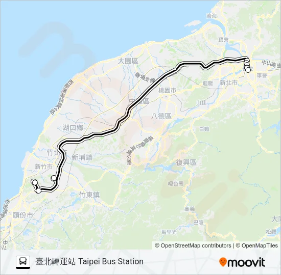 2011C Bus Line Map