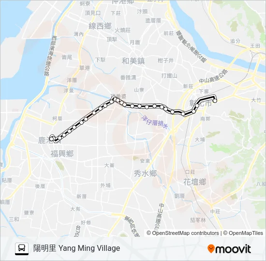 6901 Bus Line Map