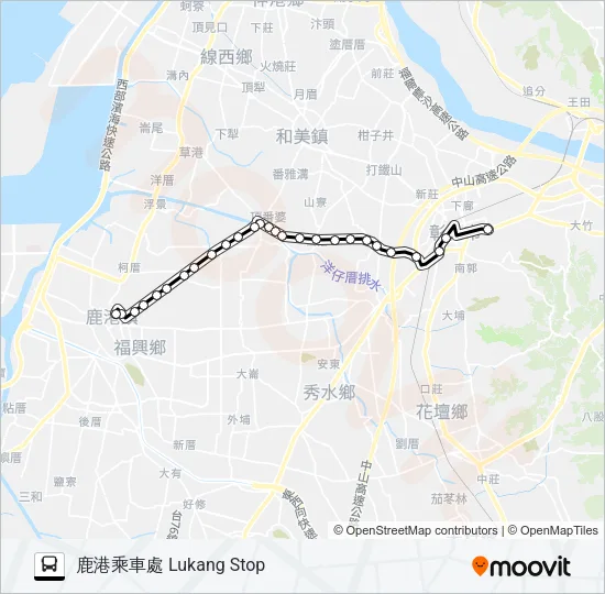 6901 Bus Line Map