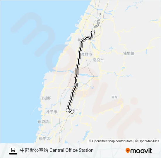 7506 Bus Line Map