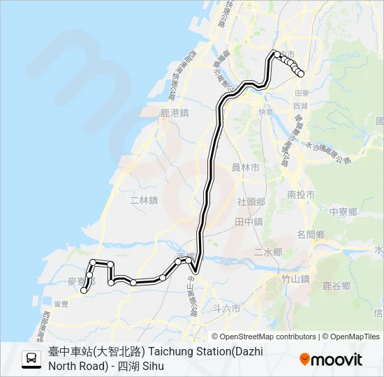 9016B Bus Line Map