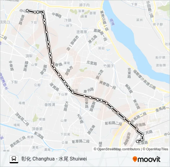 6906 Bus Line Map