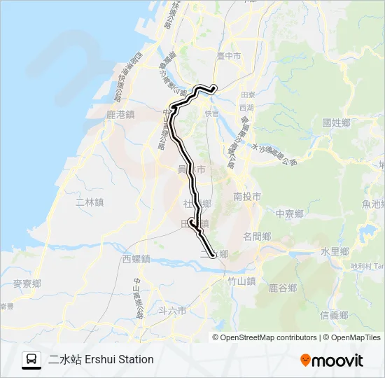 6735B Bus Line Map
