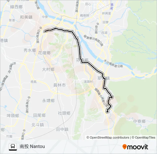 6916 Bus Line Map