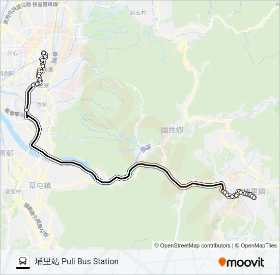 6899D Bus Line Map