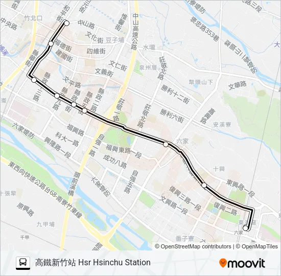 5900 Bus Line Map
