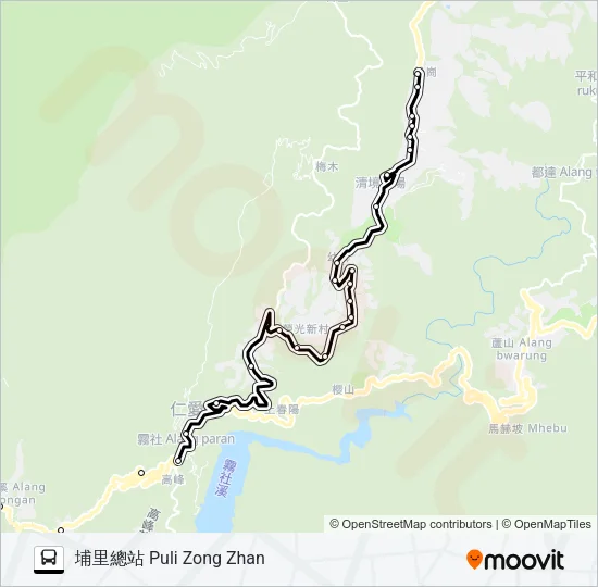 6659 Bus Line Map