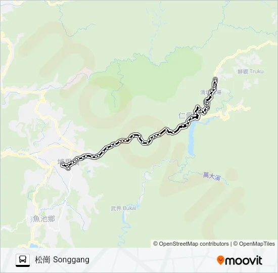6659 Bus Line Map