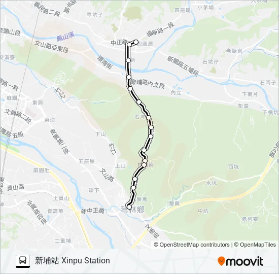 5632 Bus Line Map
