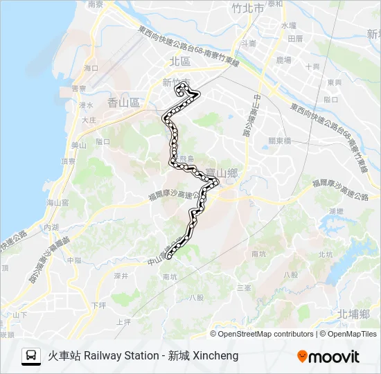 5603 Bus Line Map