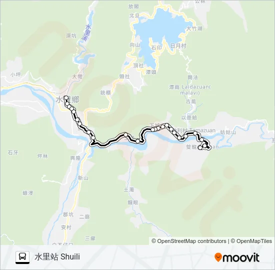 6288 Bus Line Map