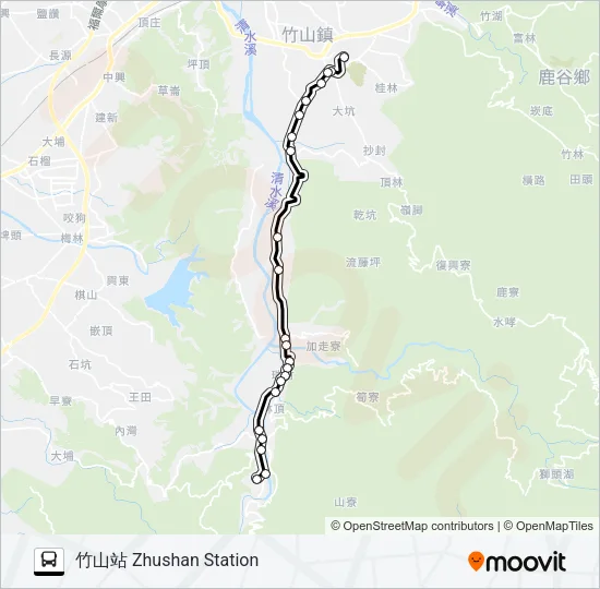 6723 Bus Line Map