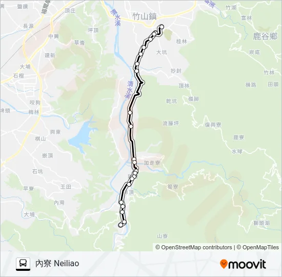 6723 Bus Line Map