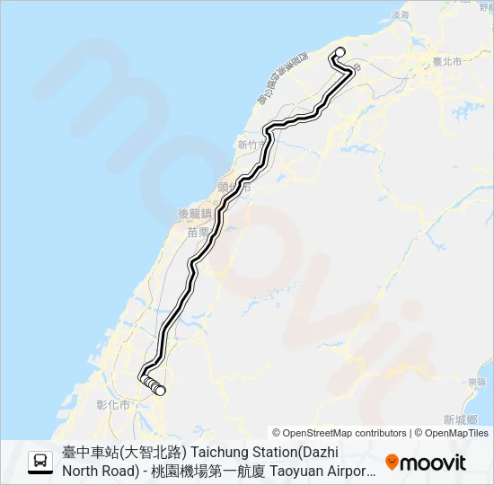 1623 Bus Line Map