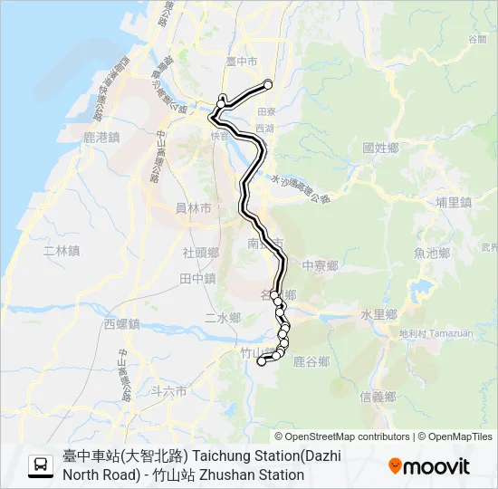 6188A Bus Line Map