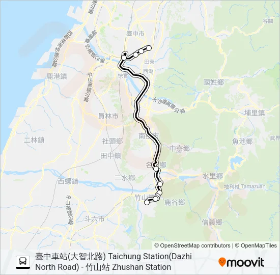 6188A Bus Line Map