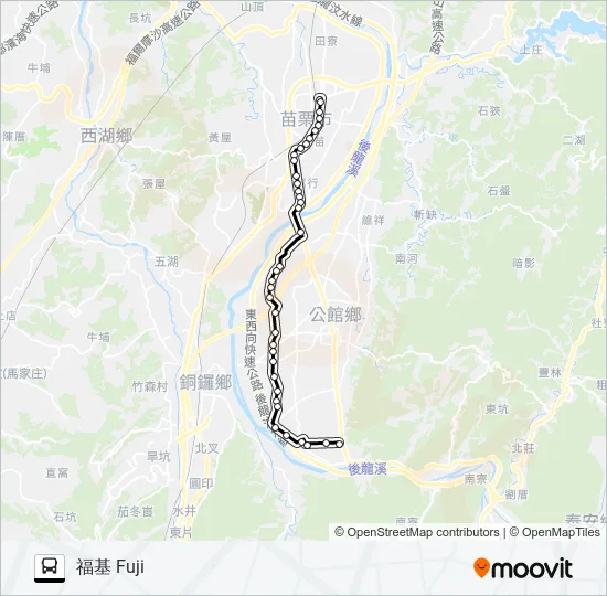 5660 Bus Line Map