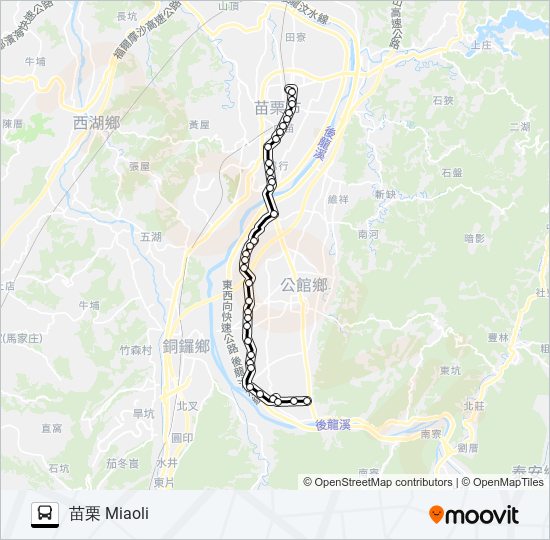 5660 bus Line Map