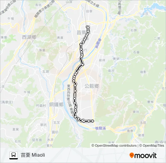 5660 Bus Line Map