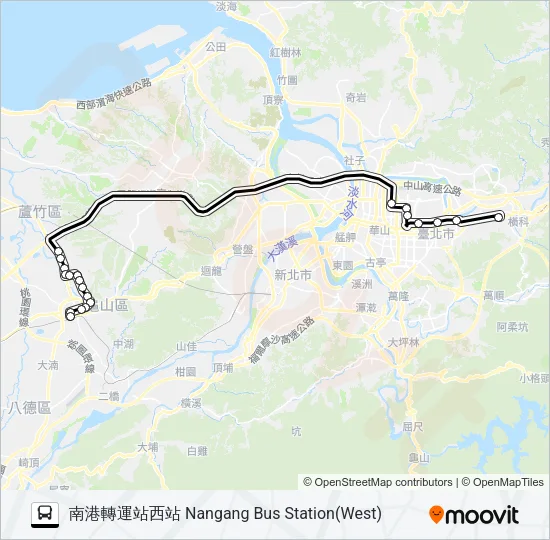 9069 Bus Line Map