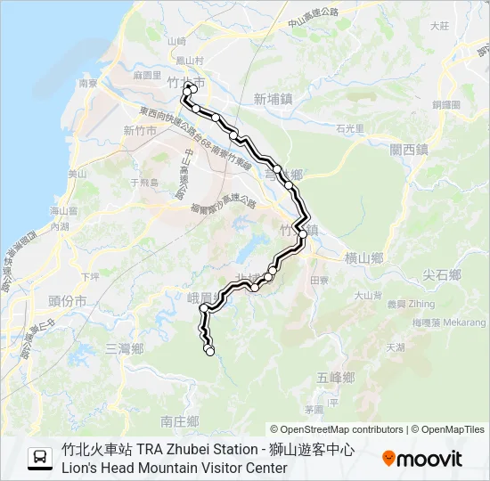 5700 Bus Line Map