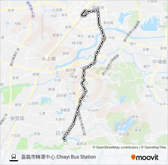 7210 Bus Line Map