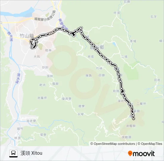 6719 Bus Line Map