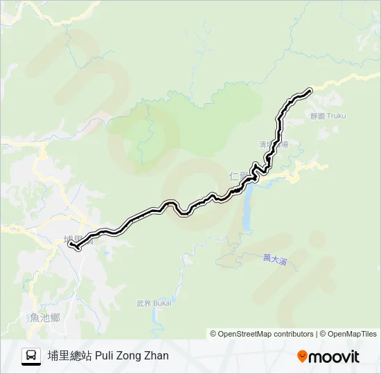 巴士6658的線路圖