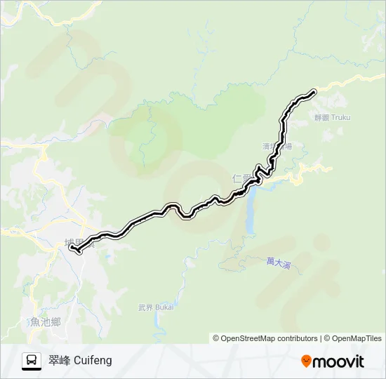 6658 Bus Line Map
