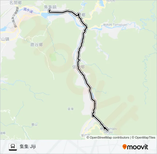 6734 Bus Line Map