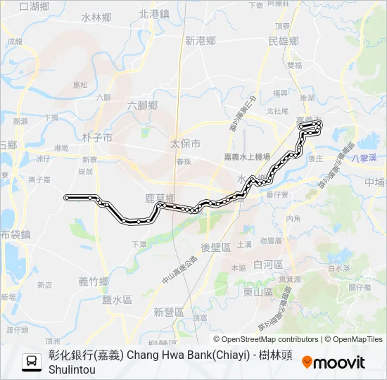 7213B Bus Line Map
