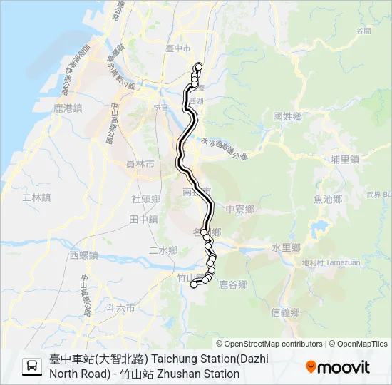 6188 Bus Line Map