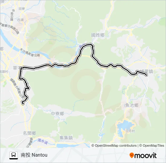 6875 Bus Line Map