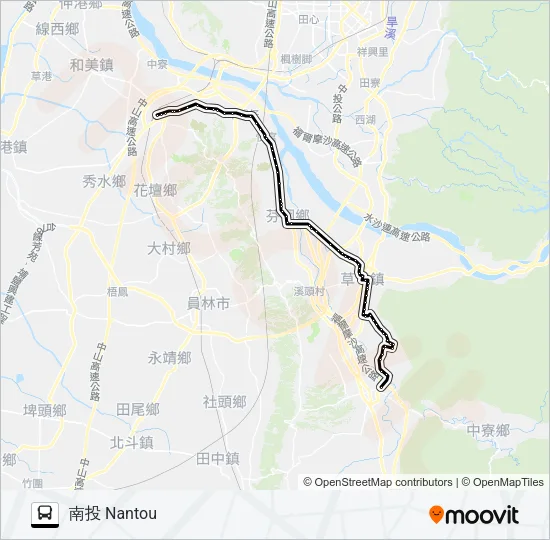 6916A Bus Line Map