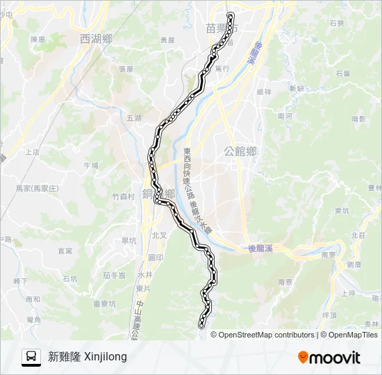 5658 Bus Line Map