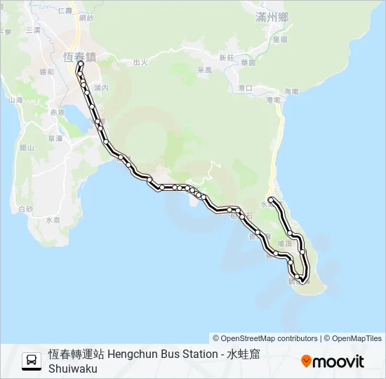 8249 Bus Line Map