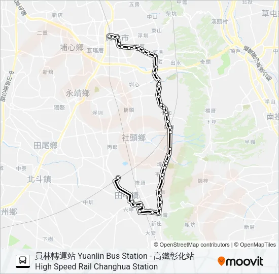 6915 Bus Line Map
